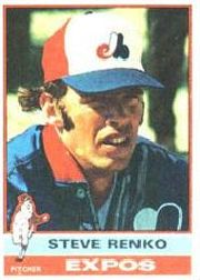 1976 Topps Baseball Cards      264     Steve Renko